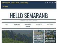 Tablet Screenshot of hellosemarang.com